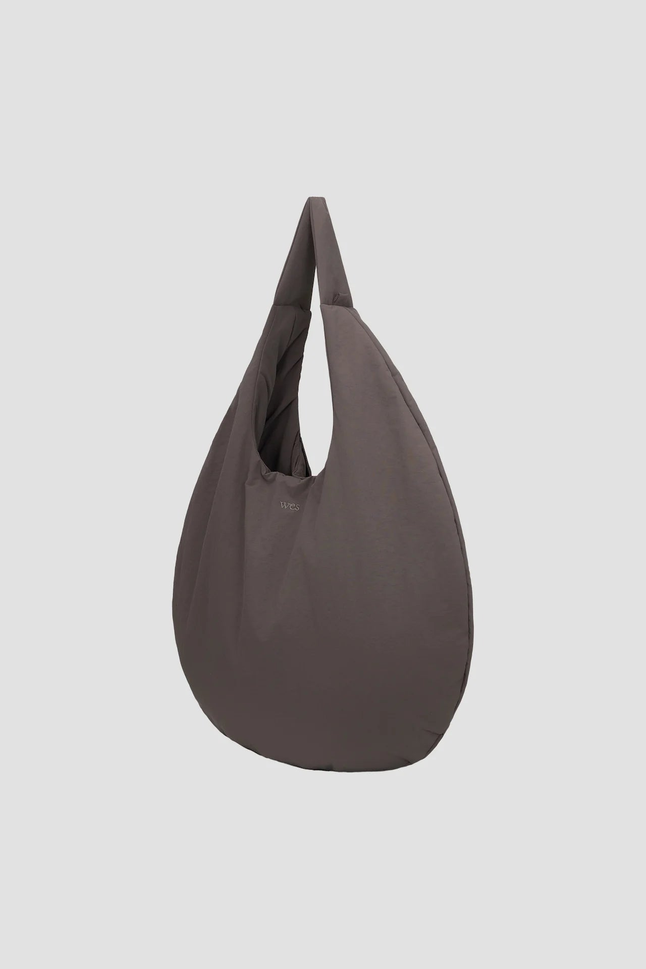 Large Egg Nylon Tote (Dark Grey) - BEV C multi label store