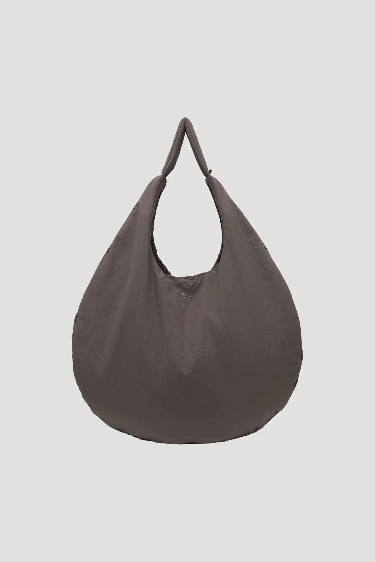 Large Egg Nylon Tote (Dark Grey) - BEV C multi label store