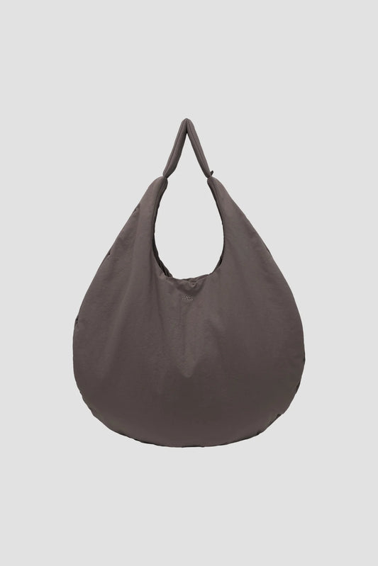 Large Egg Nylon Tote (Dark Grey) - BEV C multi label store