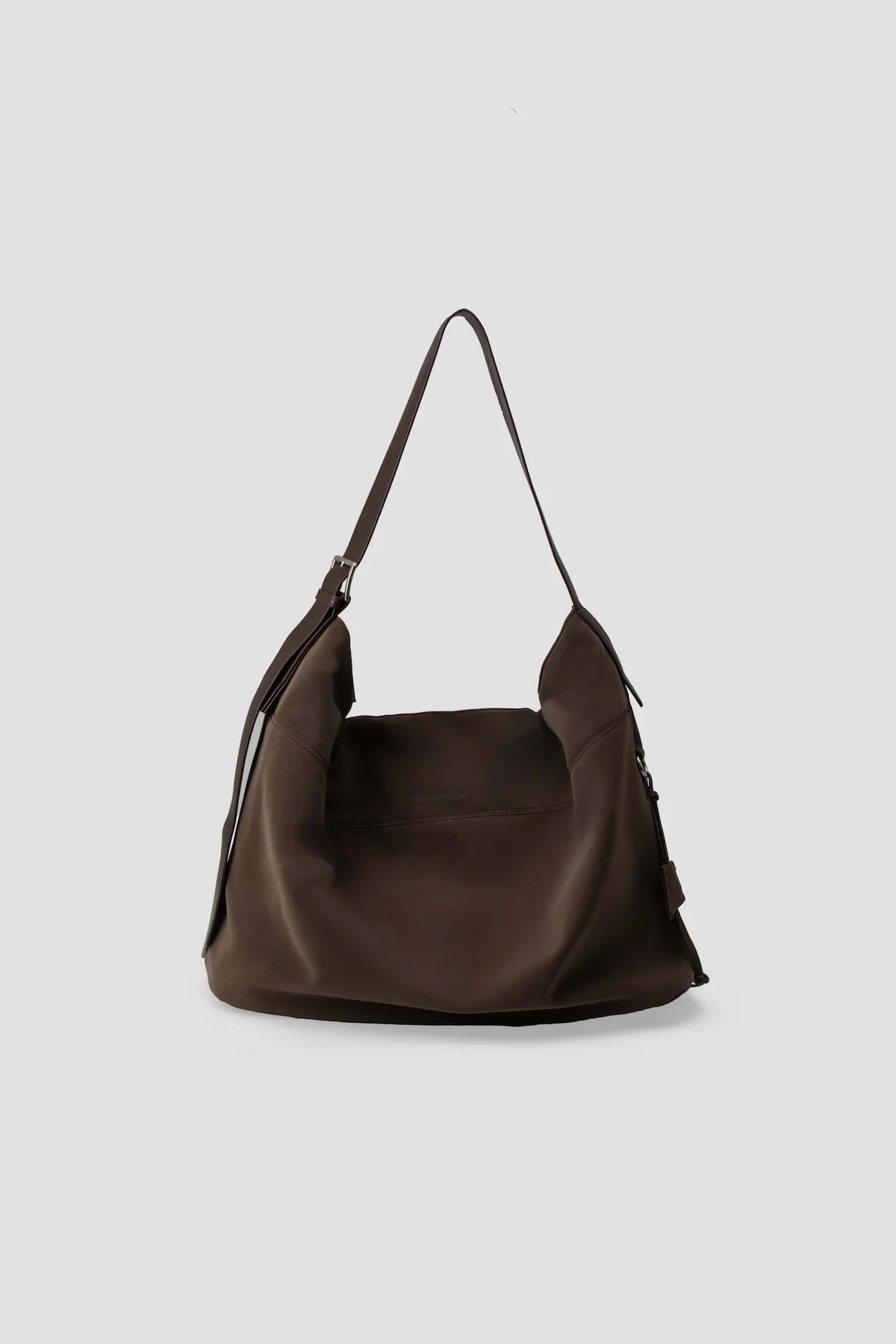 Large Soft Snow Leather Bag (Espresso) - BEV C multi label store