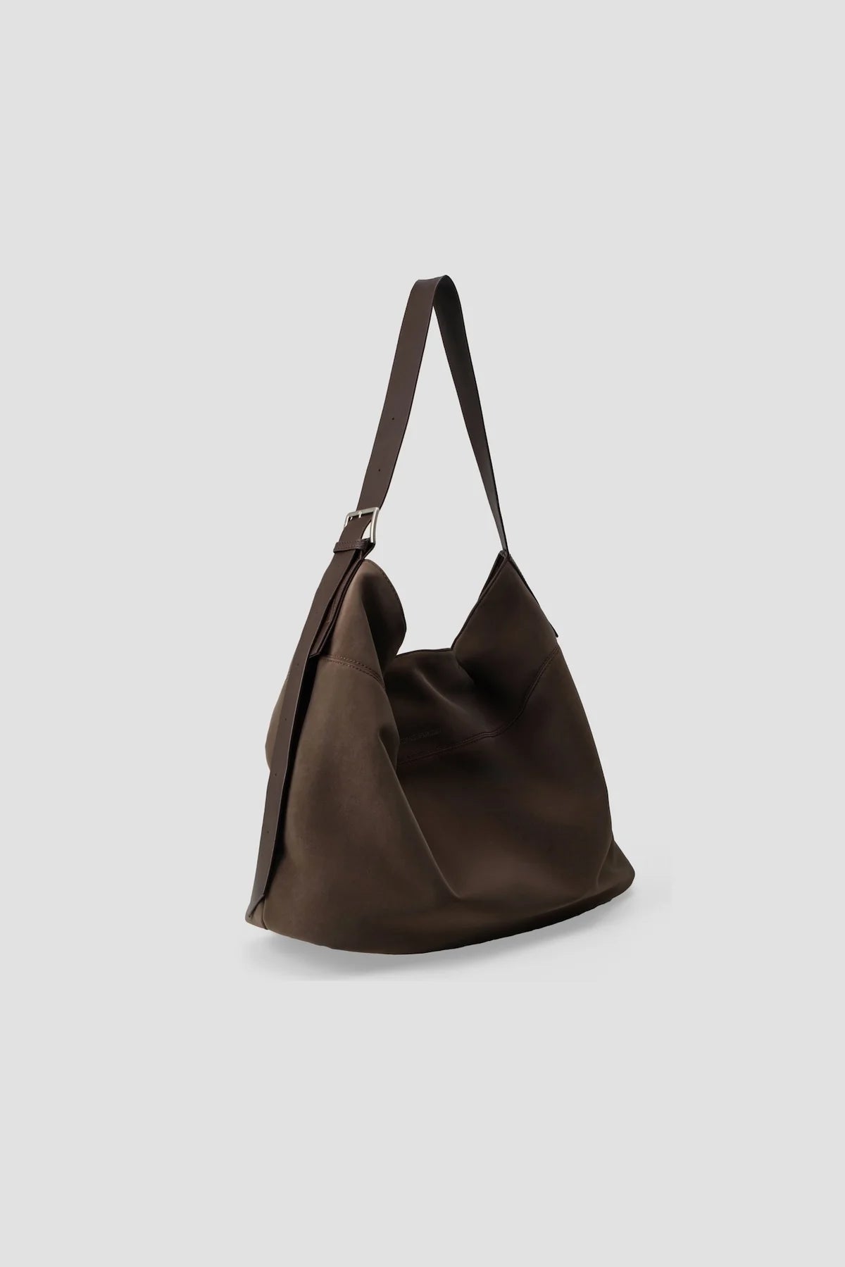 Large Soft Snow Leather Bag (Espresso) - BEV C multi label store