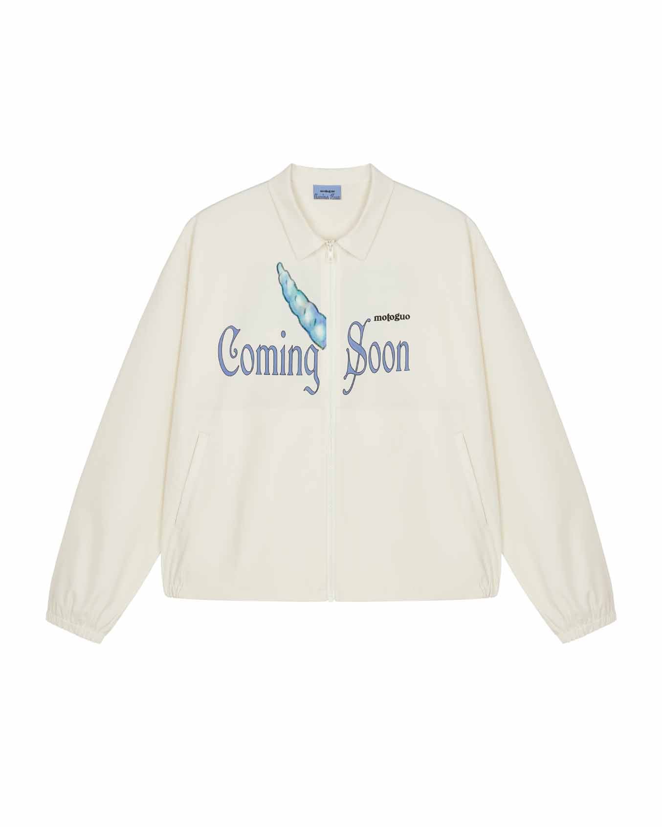 Coming Soon Track Jacket (Off White) - BEV C multi label store