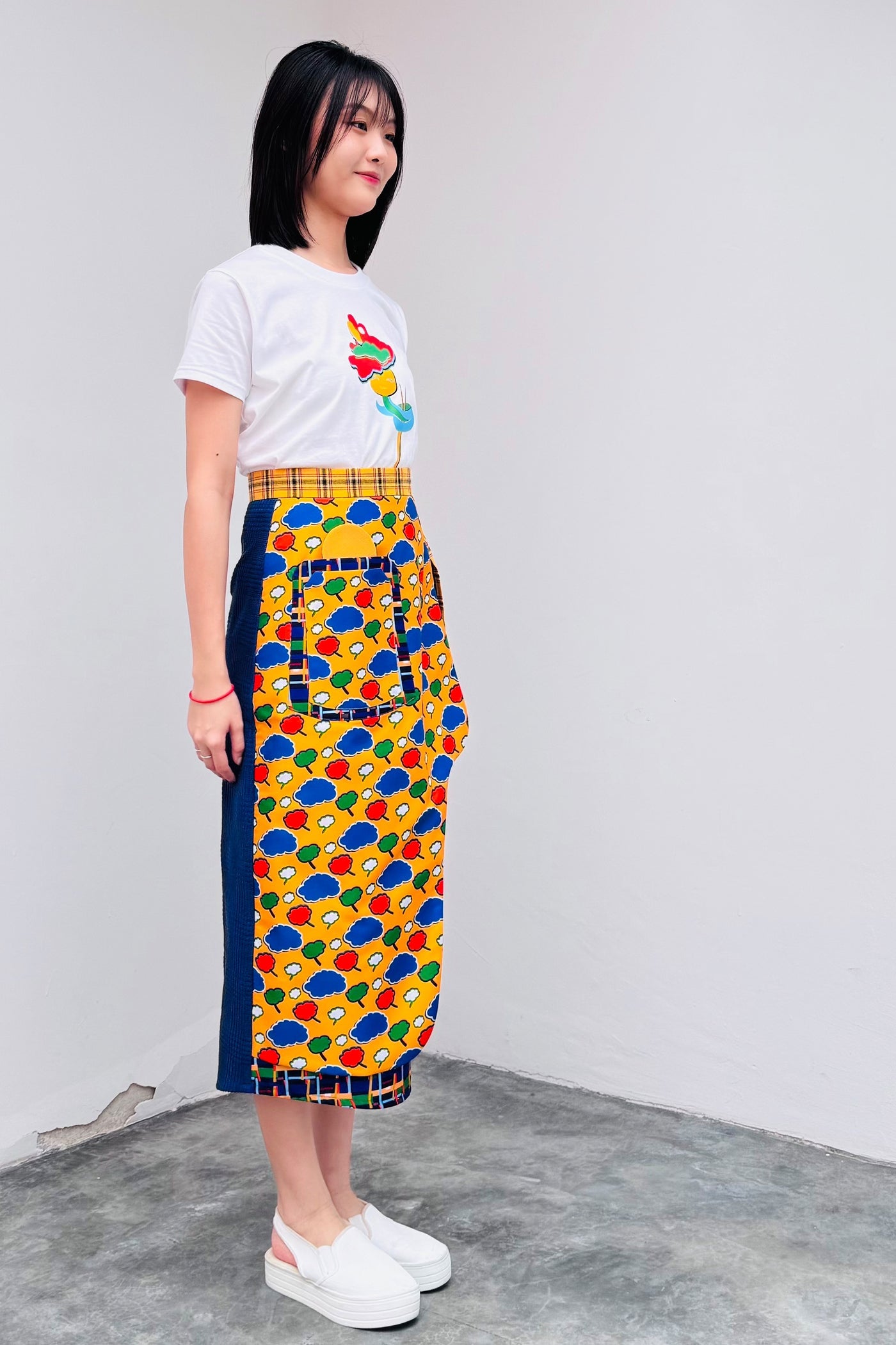 LUNAR 2025 SK03A || CHONG SKIRT - BEV C multi label store