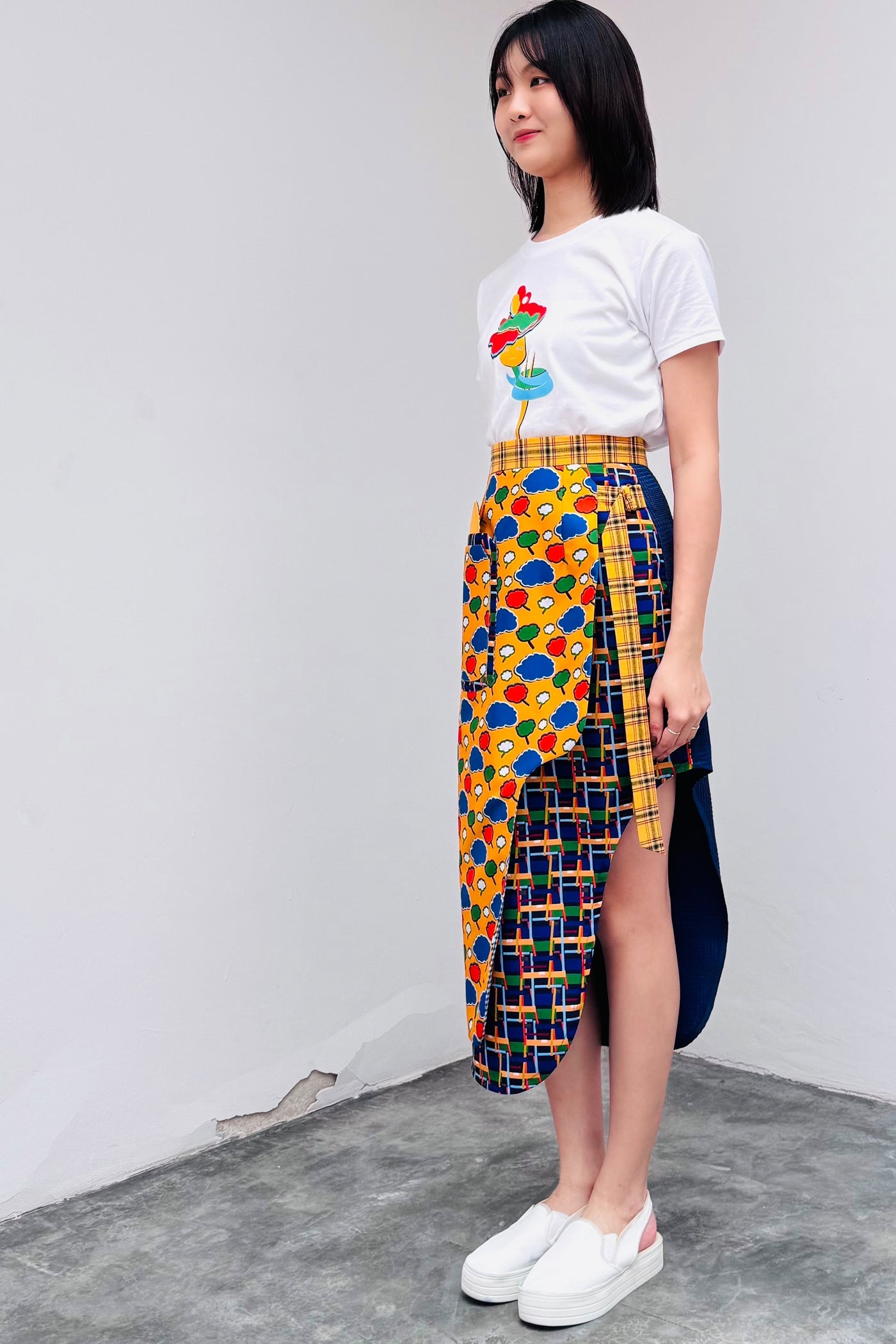LUNAR 2025 SK03A || CHONG SKIRT - BEV C multi label store
