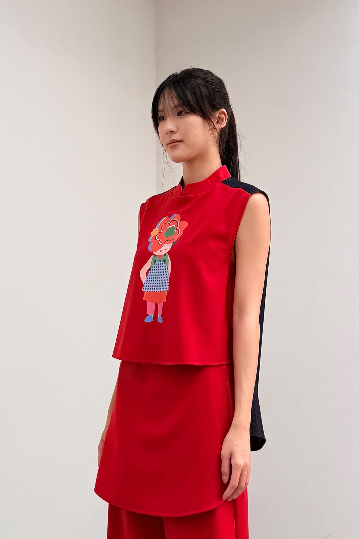 LUNAR 2026 TT02C || AJUMMA OVERSIZED TOP - BEV C multi label store