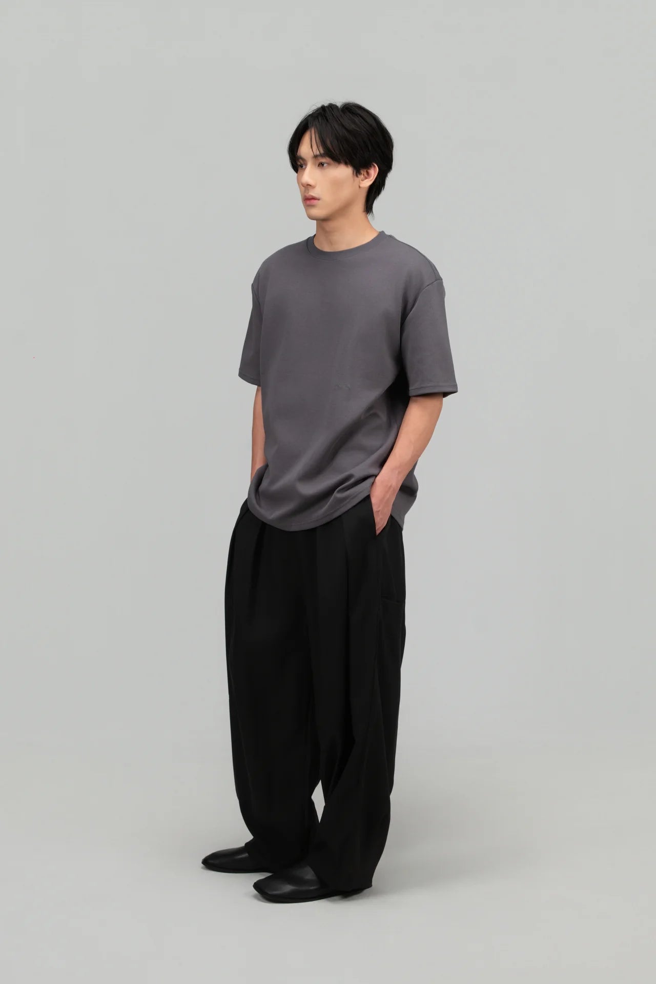 Gender Neutral Cocoon Trousers (Poly / Black) - BEV C multi label store