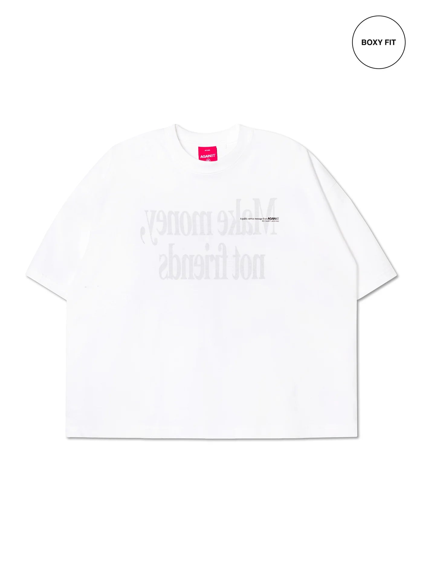 MAKE MONEY BOXY TEE - BEV C multi label store