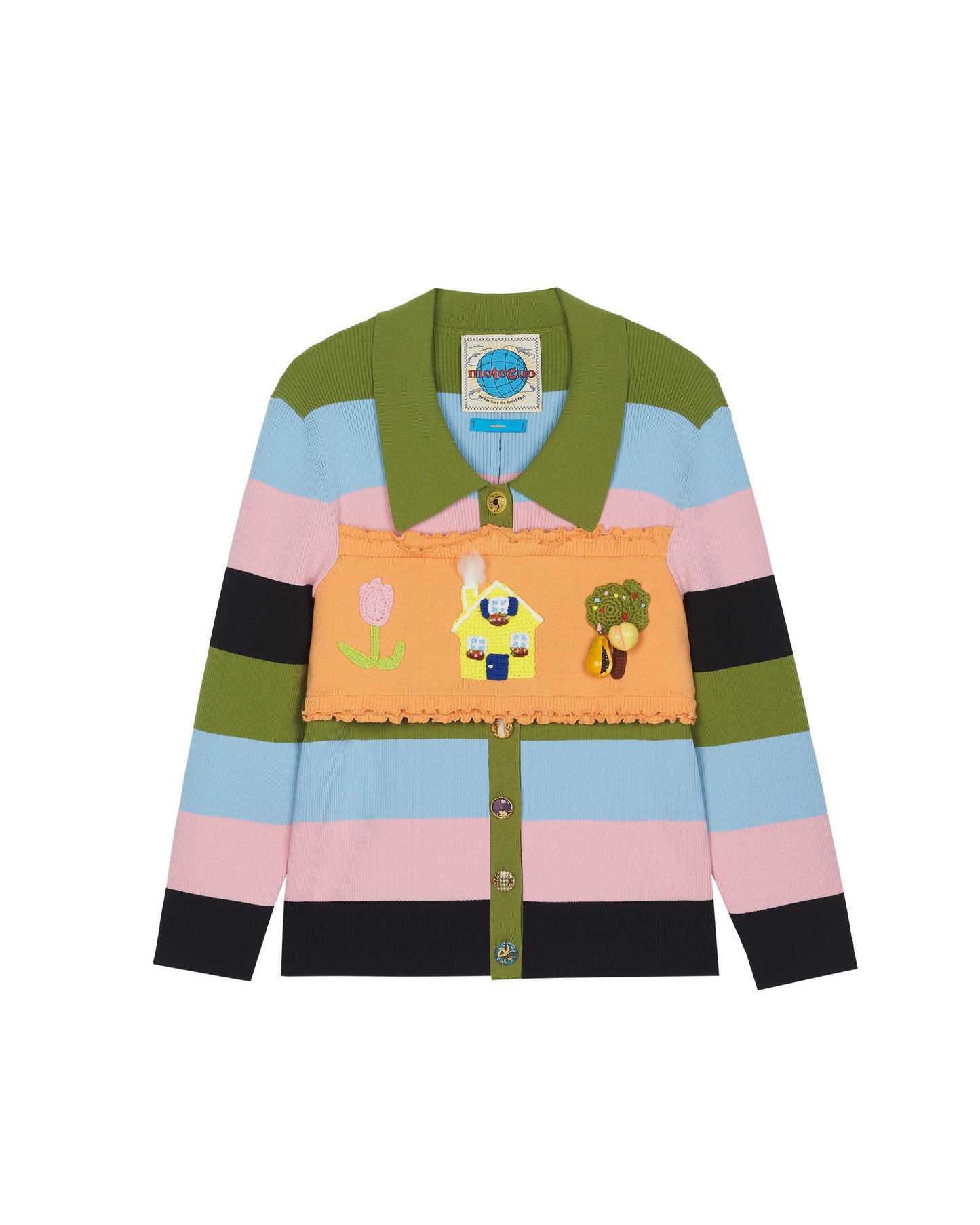 My Perfect Paracosm ( Multicoloured Pastel Stripe ) - BEV C multi label store