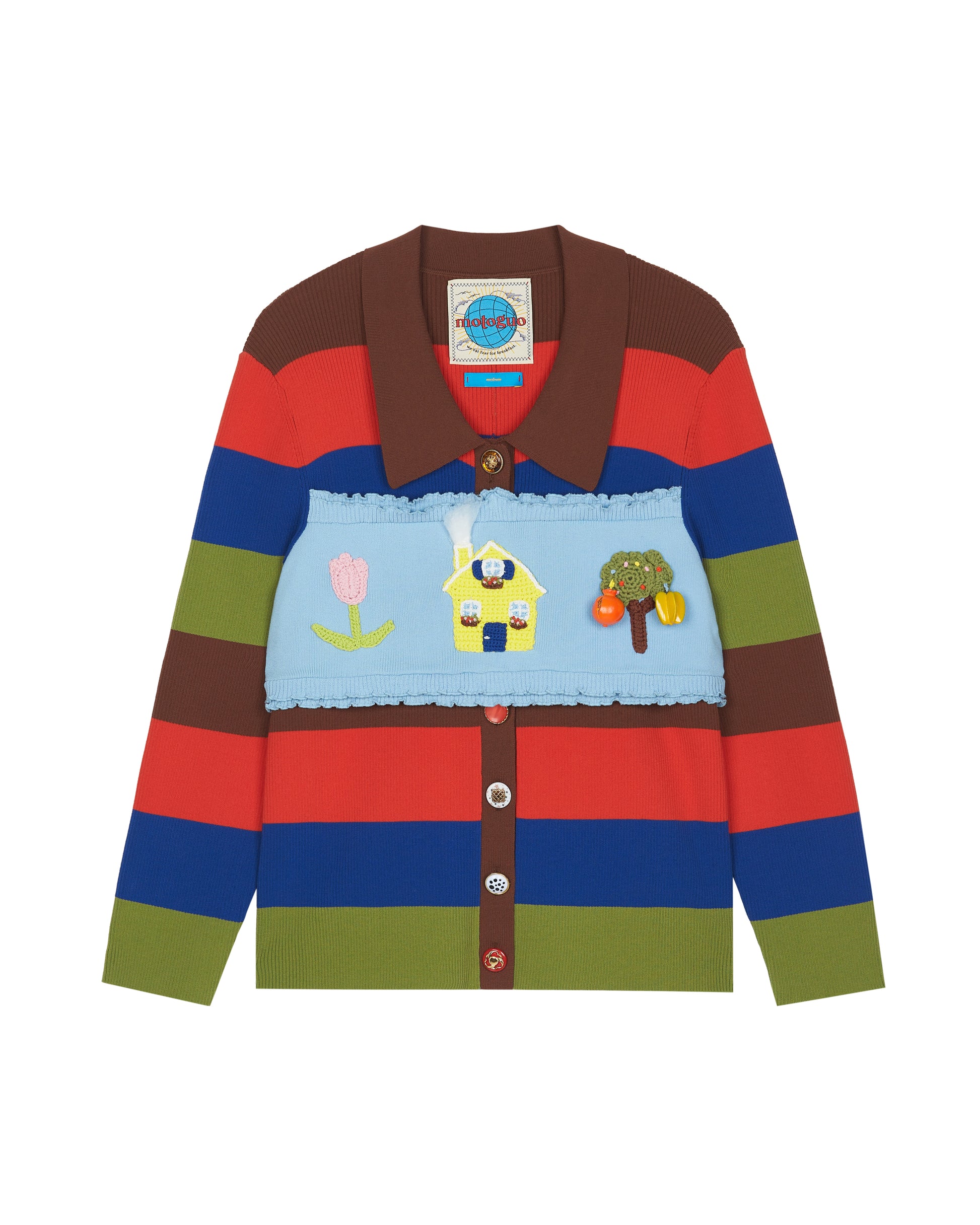 My Perfect Paracosm (Multicoloured Retro Stripe) - BEV C multi label store