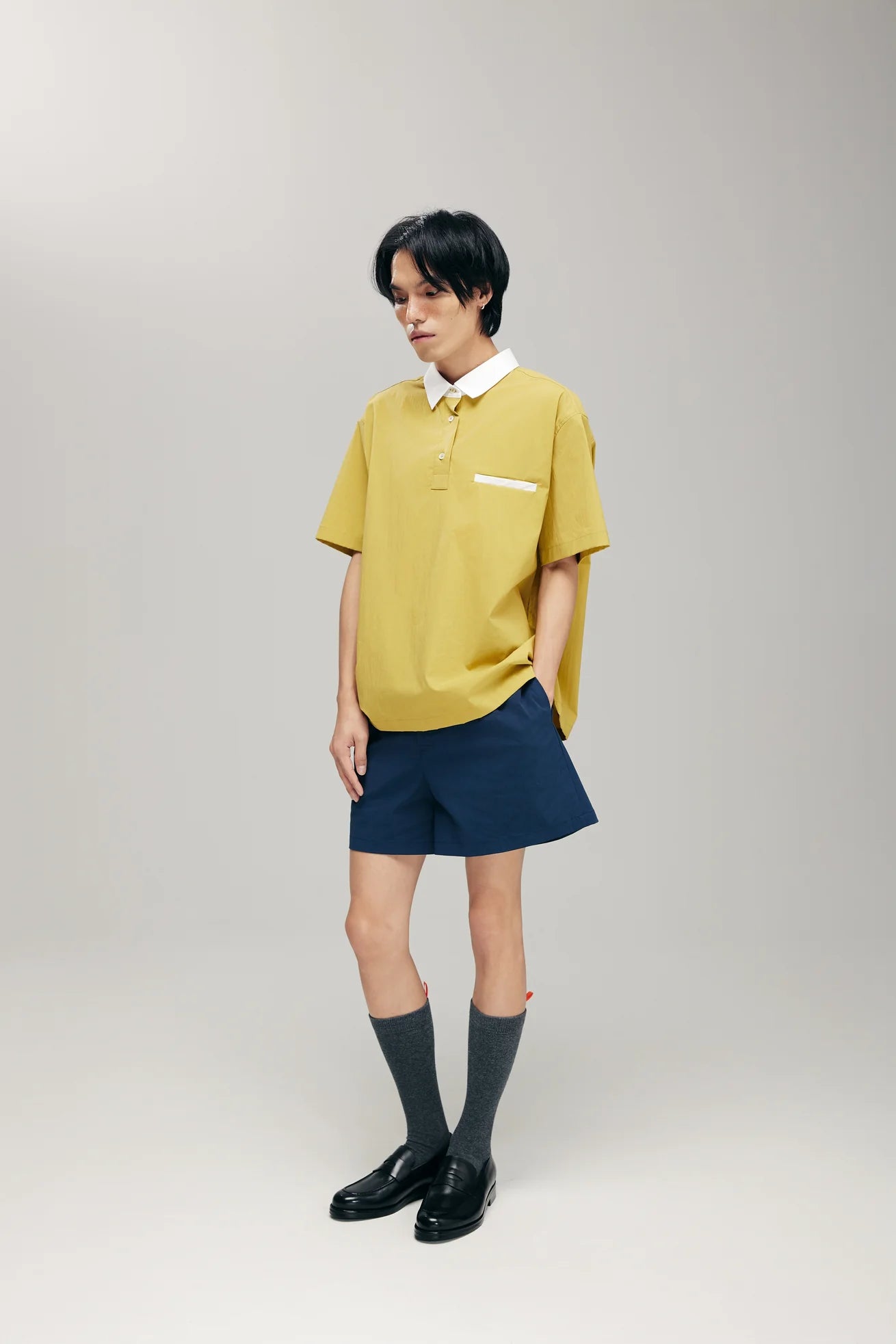 ORIME BOXER SHORTS IN NAVY - BEV C multi label store