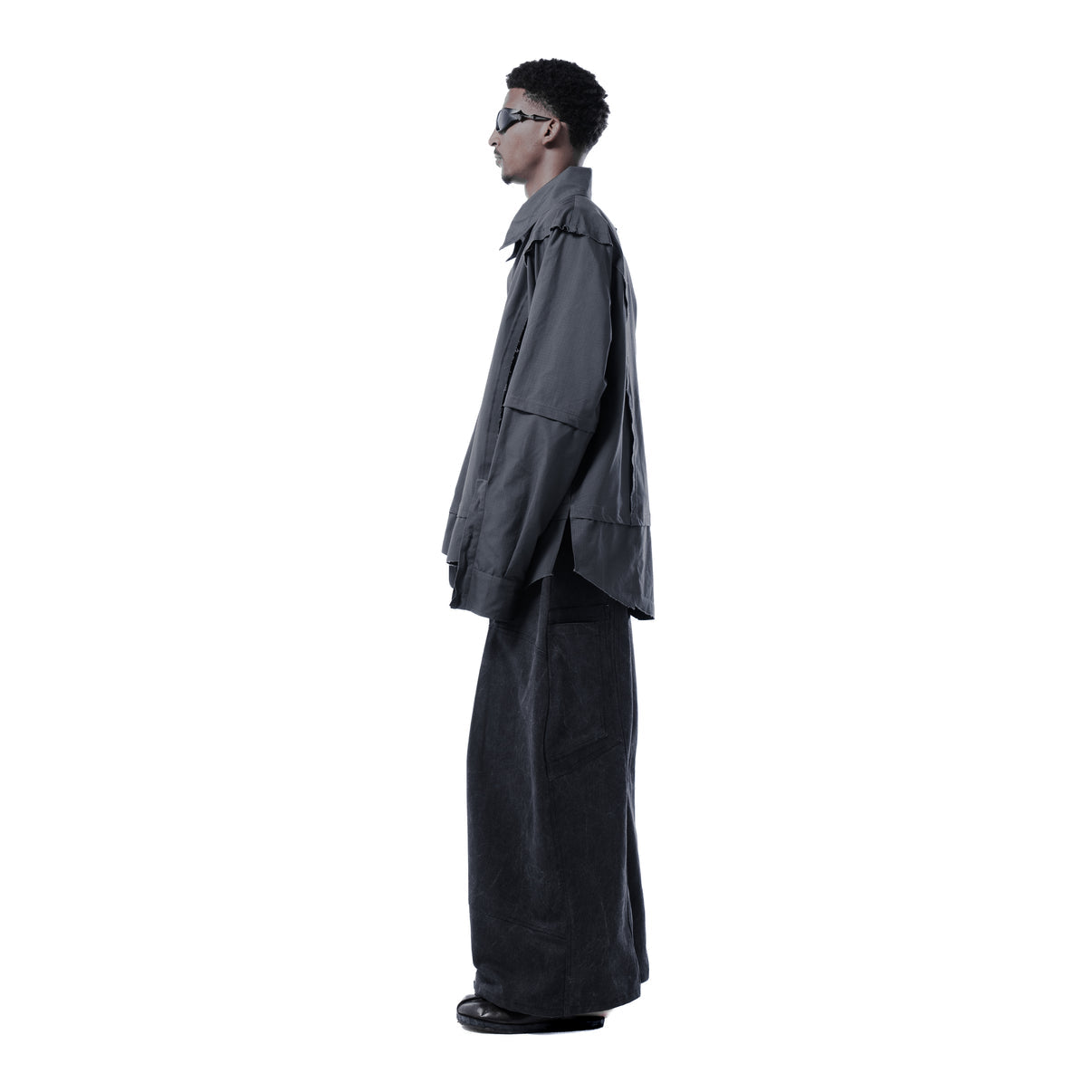M-EX SHIRT - GREY - BEV C multi label store