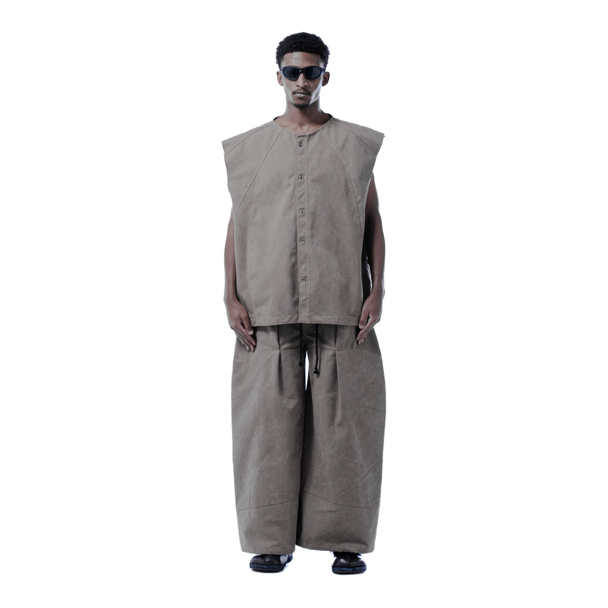 M-EX VEST - GREY - BEV C multi label store