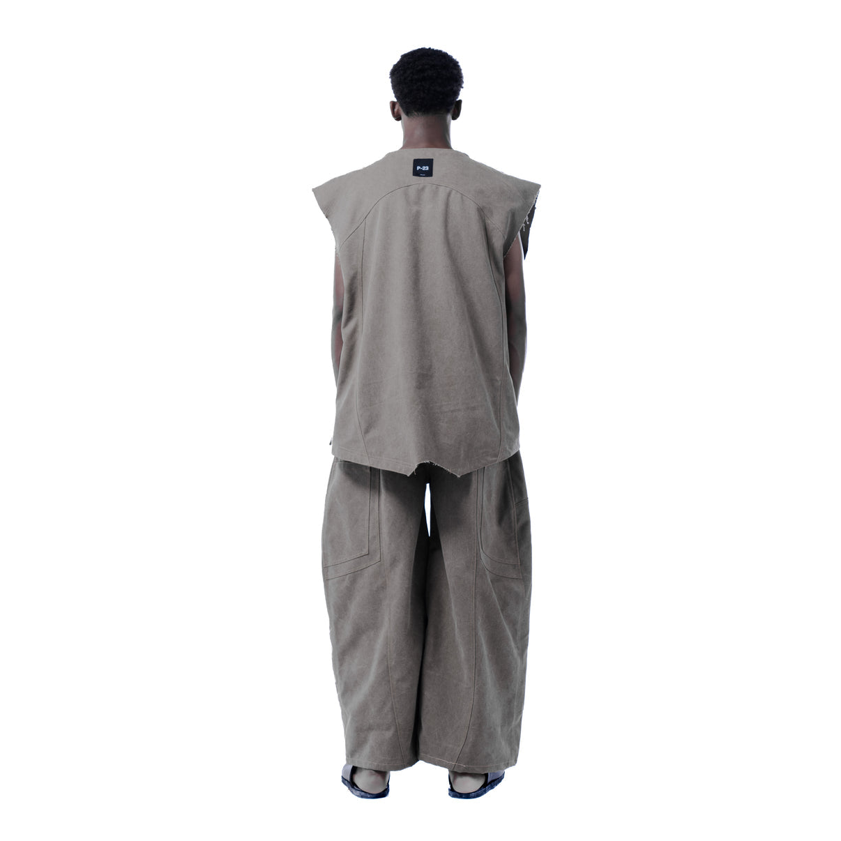 M-EX VEST - GREY - BEV C multi label store