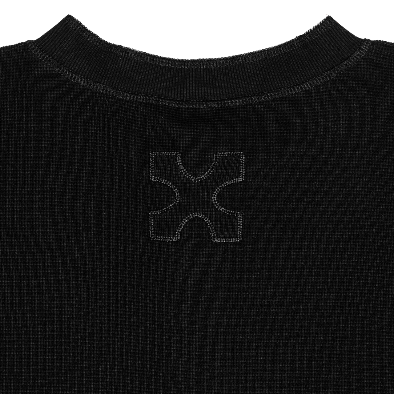 626 HENLEY L-S SHIRT - BLACK - BEV C multi label store