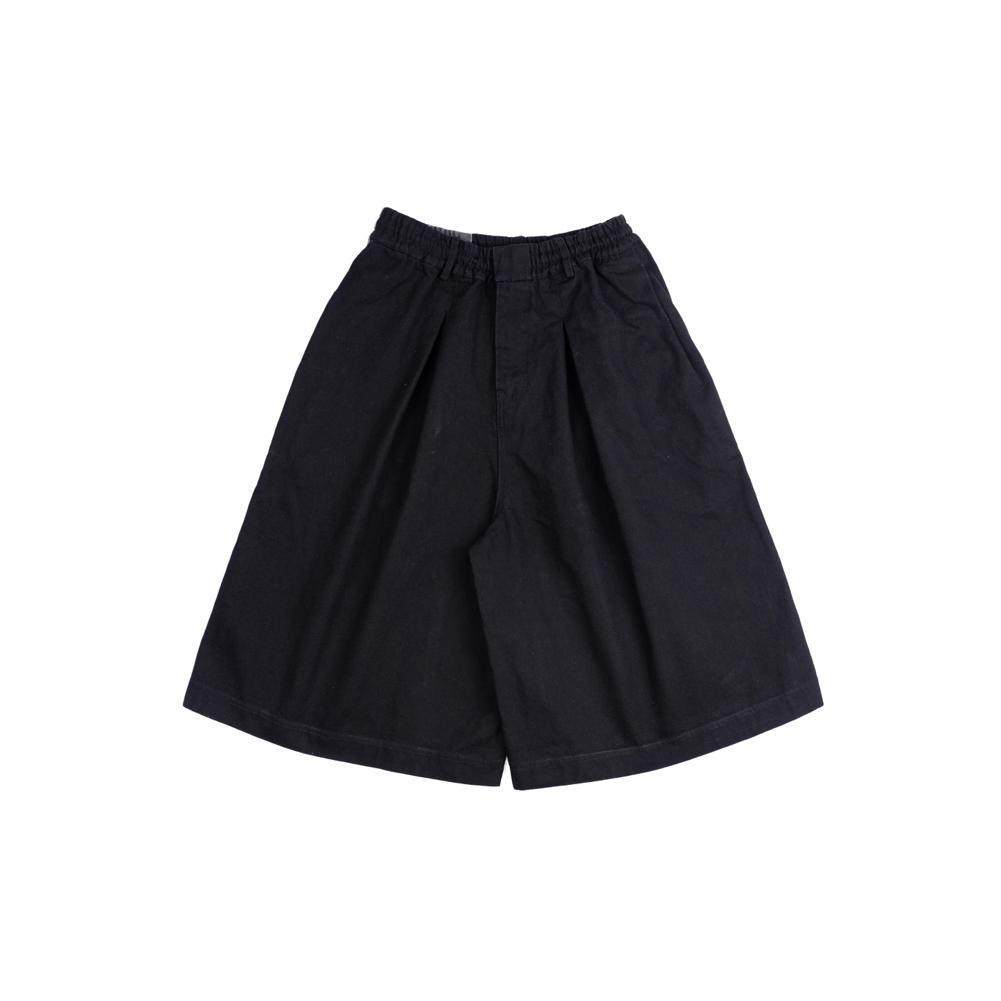 ASYMMETRICAL JORTS - BLACK - BEV C multi label store