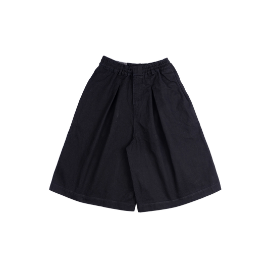 ASYMMETRICAL JORTS - BLACK - BEV C multi label store