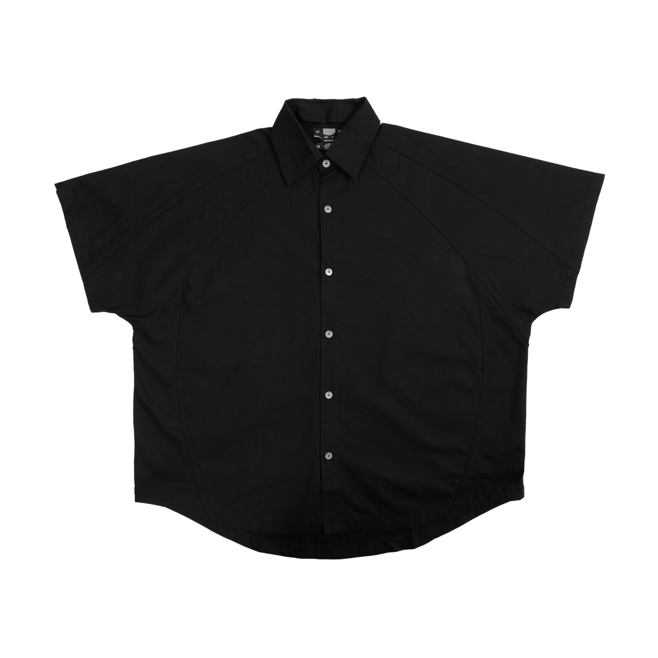 DETACHABLE S-S SHIRT - BLACK - BEV C multi label store