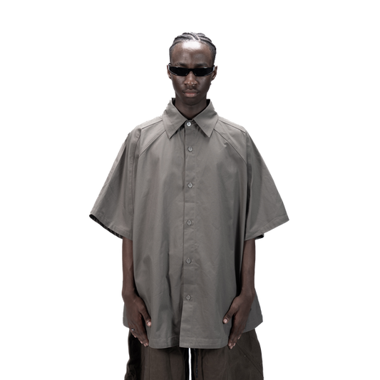 DETACHABLE S-S SHIRT - GREEN - BEV C multi label store