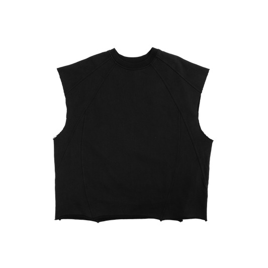 626 BAT PANEL TANK TOP - BLACK - BEV C multi label store