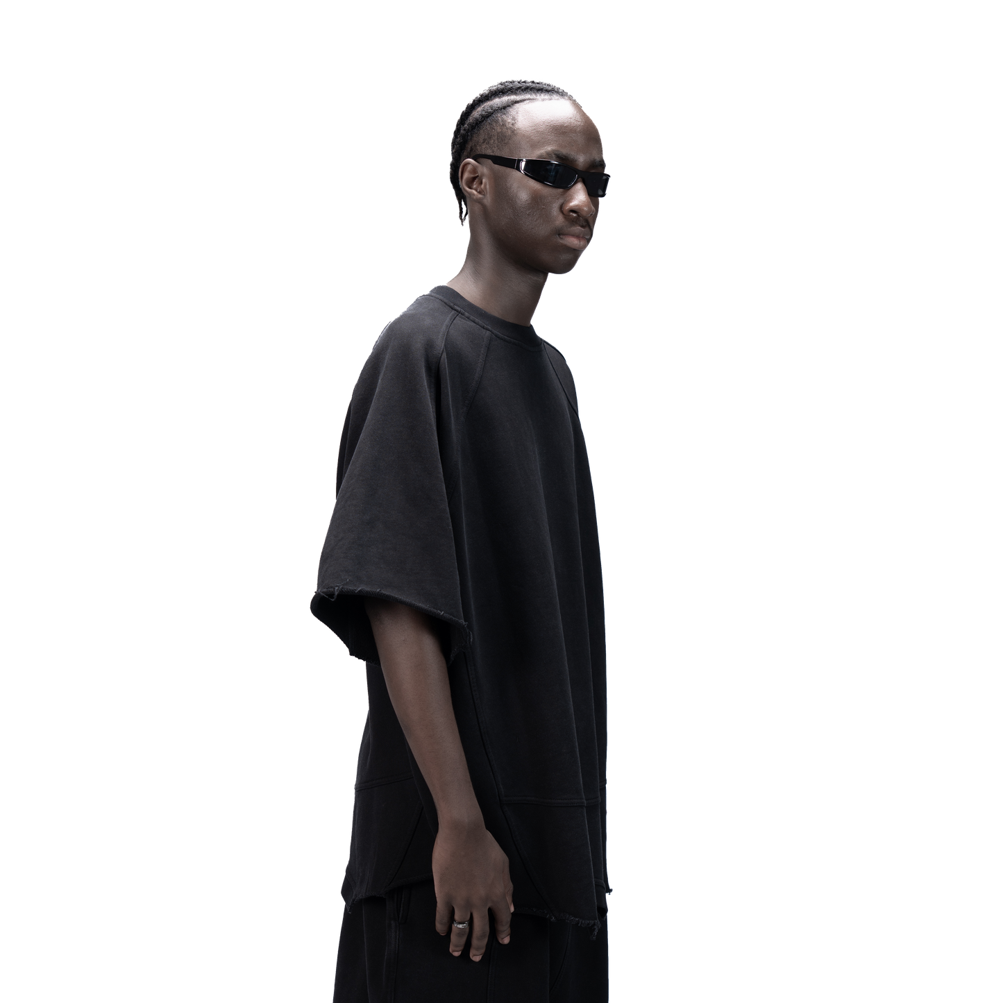626 BAT PANEL T-SHIRT - BLACK - BEV C multi label store