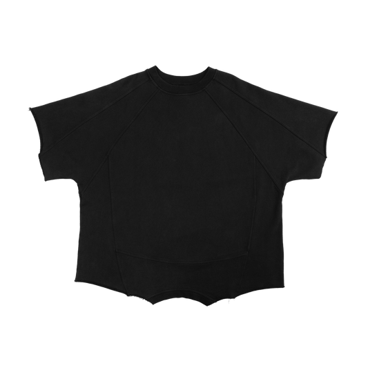 626 BAT PANEL T-SHIRT - BLACK - BEV C multi label store