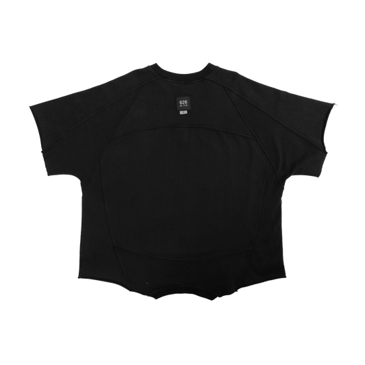 626 BAT PANEL T-SHIRT - BLACK - BEV C multi label store