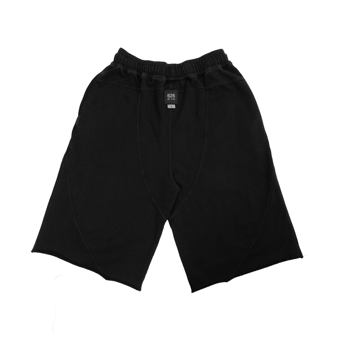 626 BAT PANEL JORTS - BLACK - BEV C multi label store