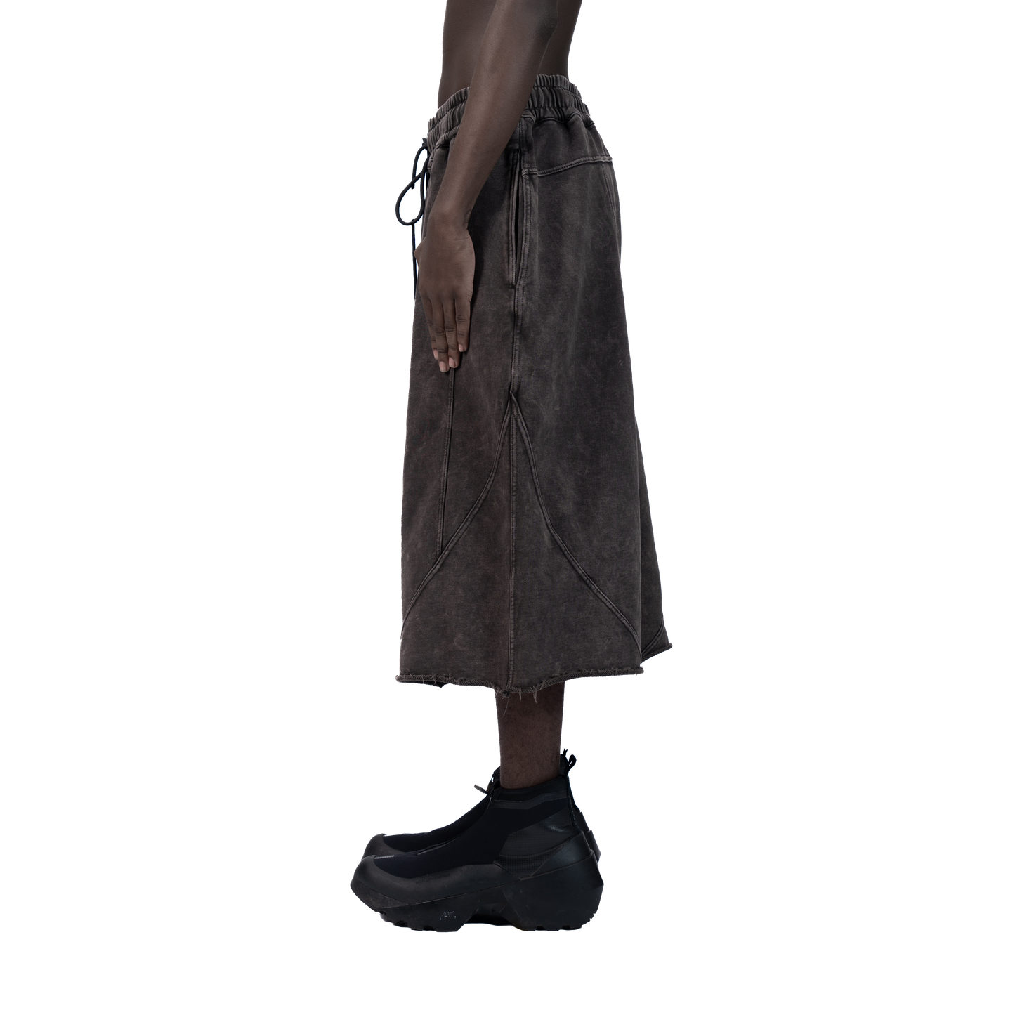 626 BAT PANEL JORTS - GREY - BEV C multi label store