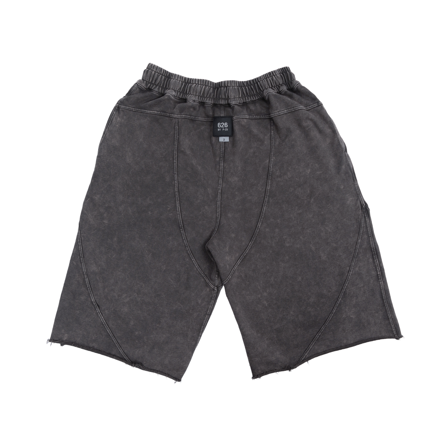 626 BAT PANEL JORTS - GREY - BEV C multi label store