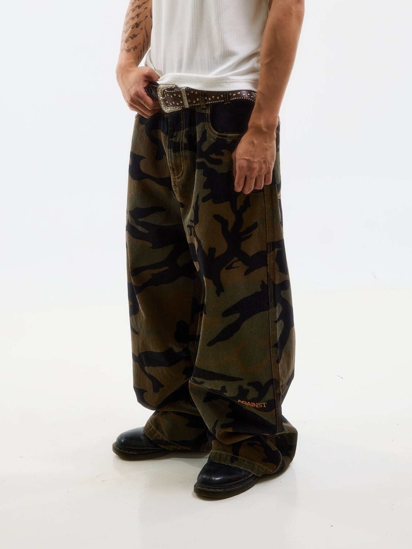 CAMO PERFECT PANTS - BEV C multi label store