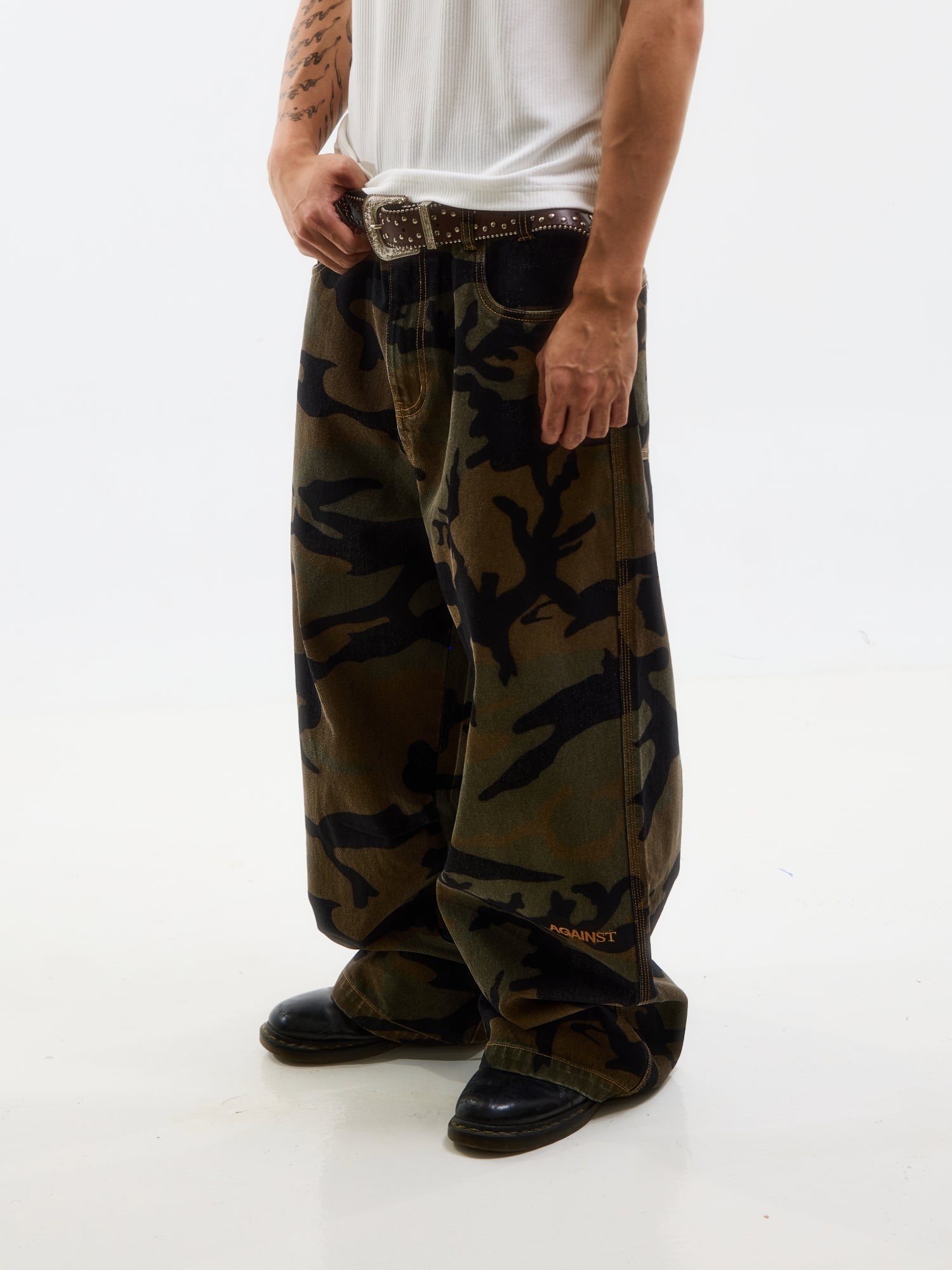 CAMO PERFECT PANTS - BEV C multi label store