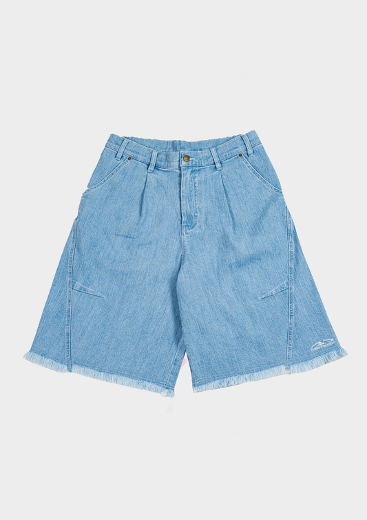 Comfy Balloon Shorts Denim - BEV C multi label store