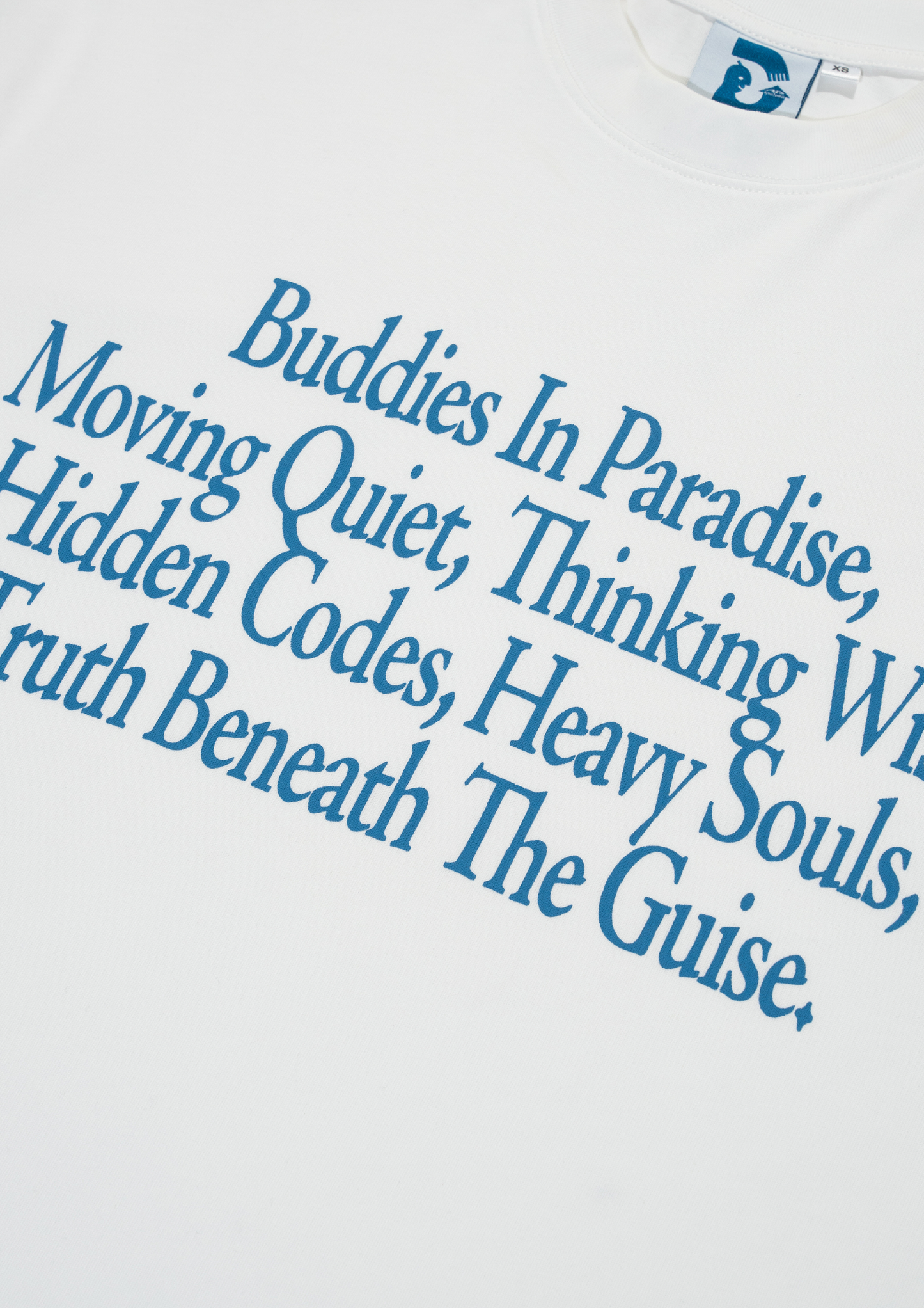 Buddies in Paradise Quotes Tee - BEV C multi label store