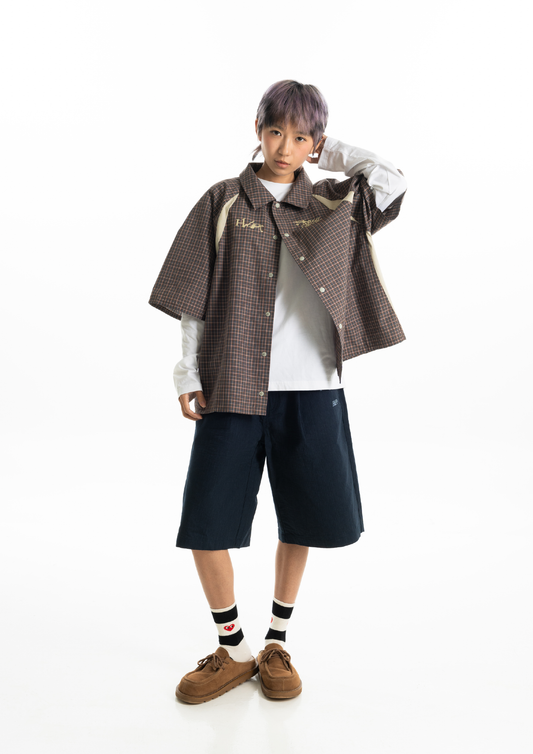 Friends Only Checkered Shirt - BEV C multi label store