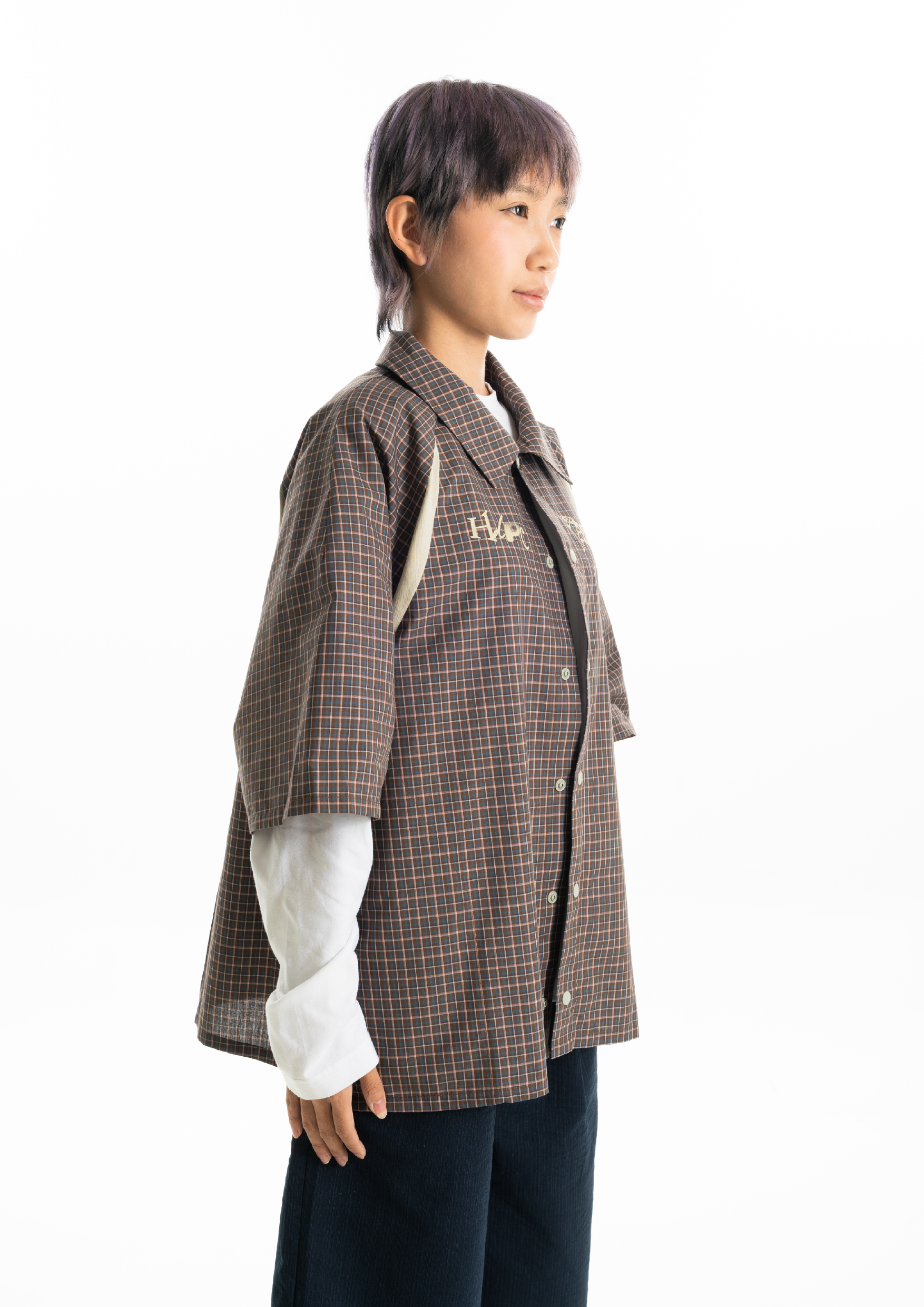 Friends Only Checkered Shirt - BEV C multi label store