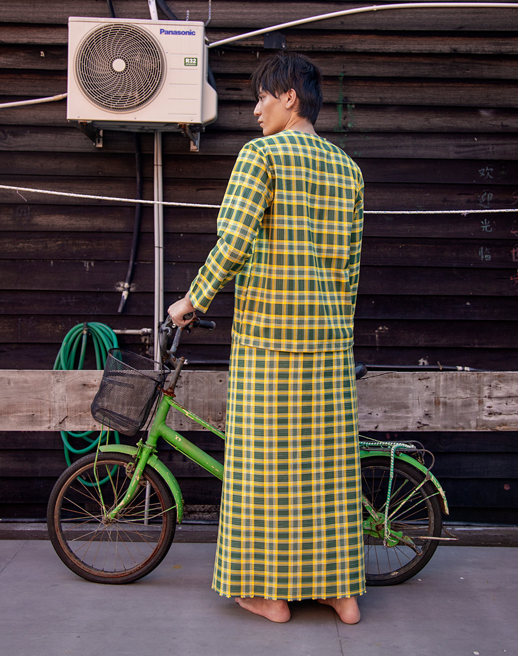 Baju Atas (Yellow Green Pelikat) - BEV C multi label store