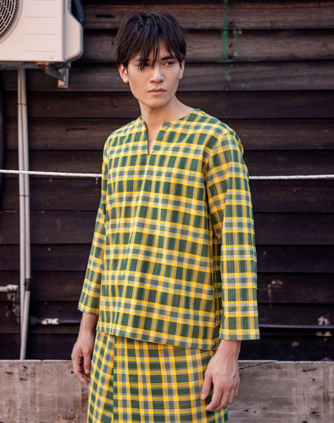 Baju Atas (Yellow Green Pelikat) - BEV C multi label store