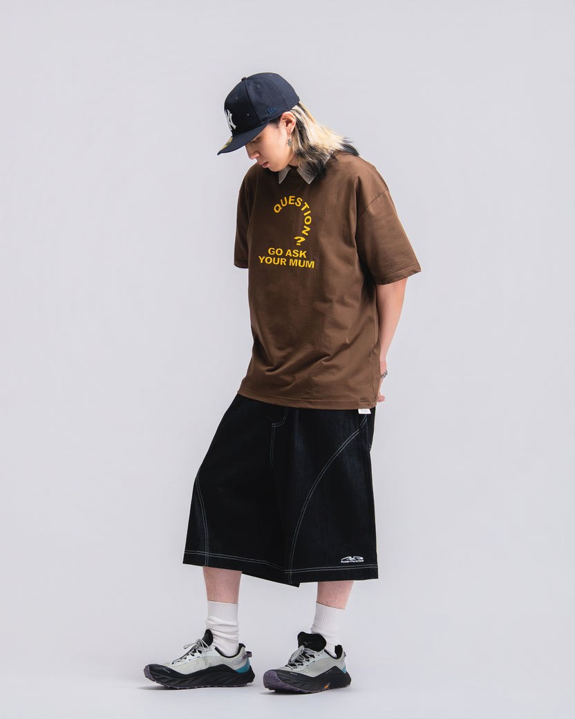 Drift Line Wide Fit Shorts Denim - BEV C multi label store