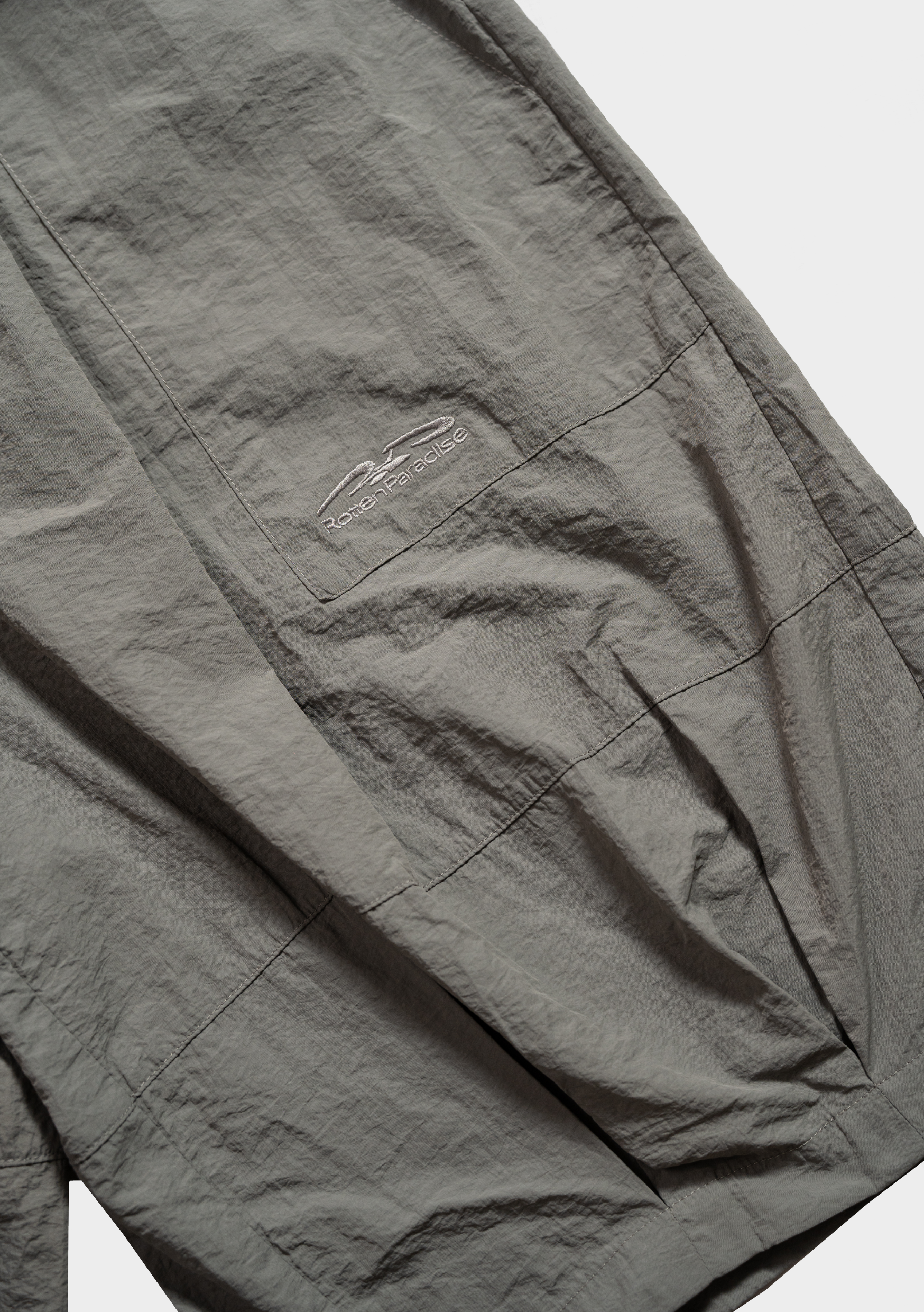 Comfy Balloon Shorts Cyan Grey - BEV C multi label store