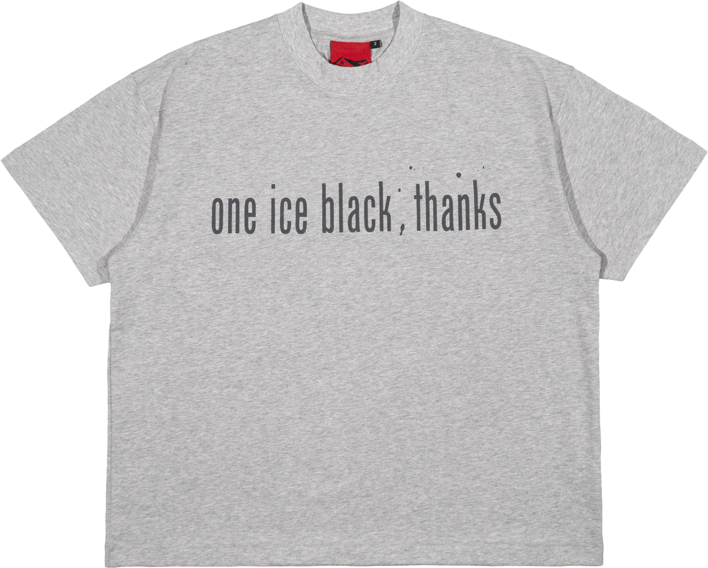 ICE BLACK TEE - BEV C multi label store