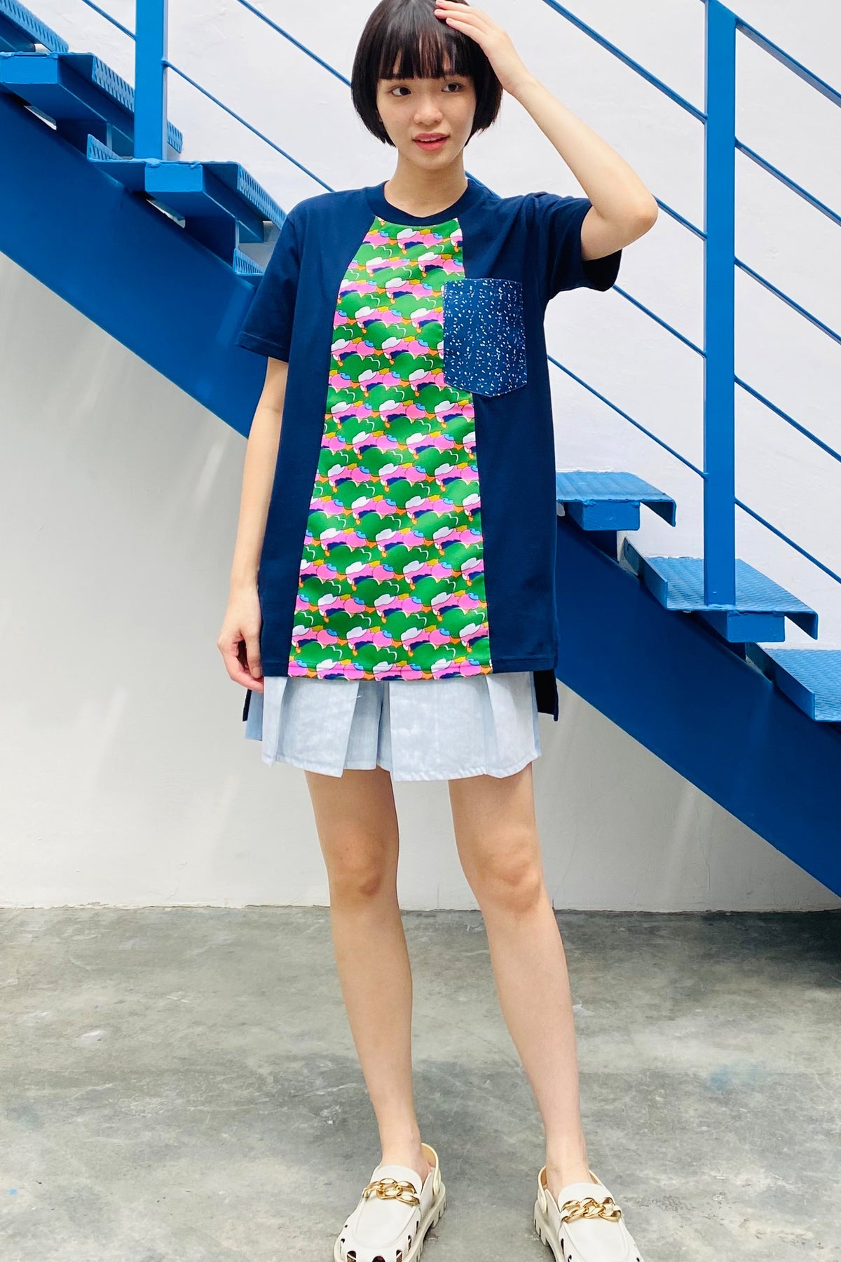 S07 UNISEX TEE || GREEN TOMATO - BEV C multi label store