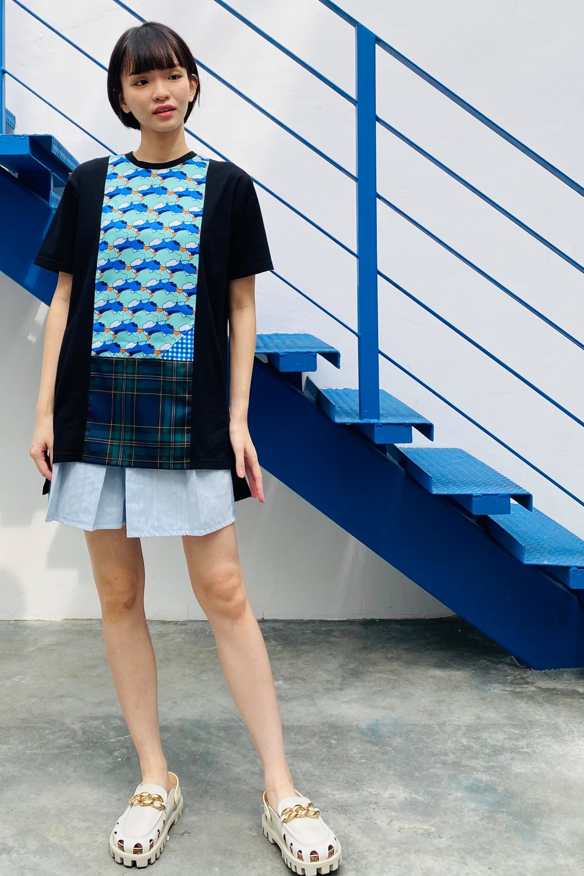 S07 UNISEX TEE || MINT TOMATO - BEV C multi label store