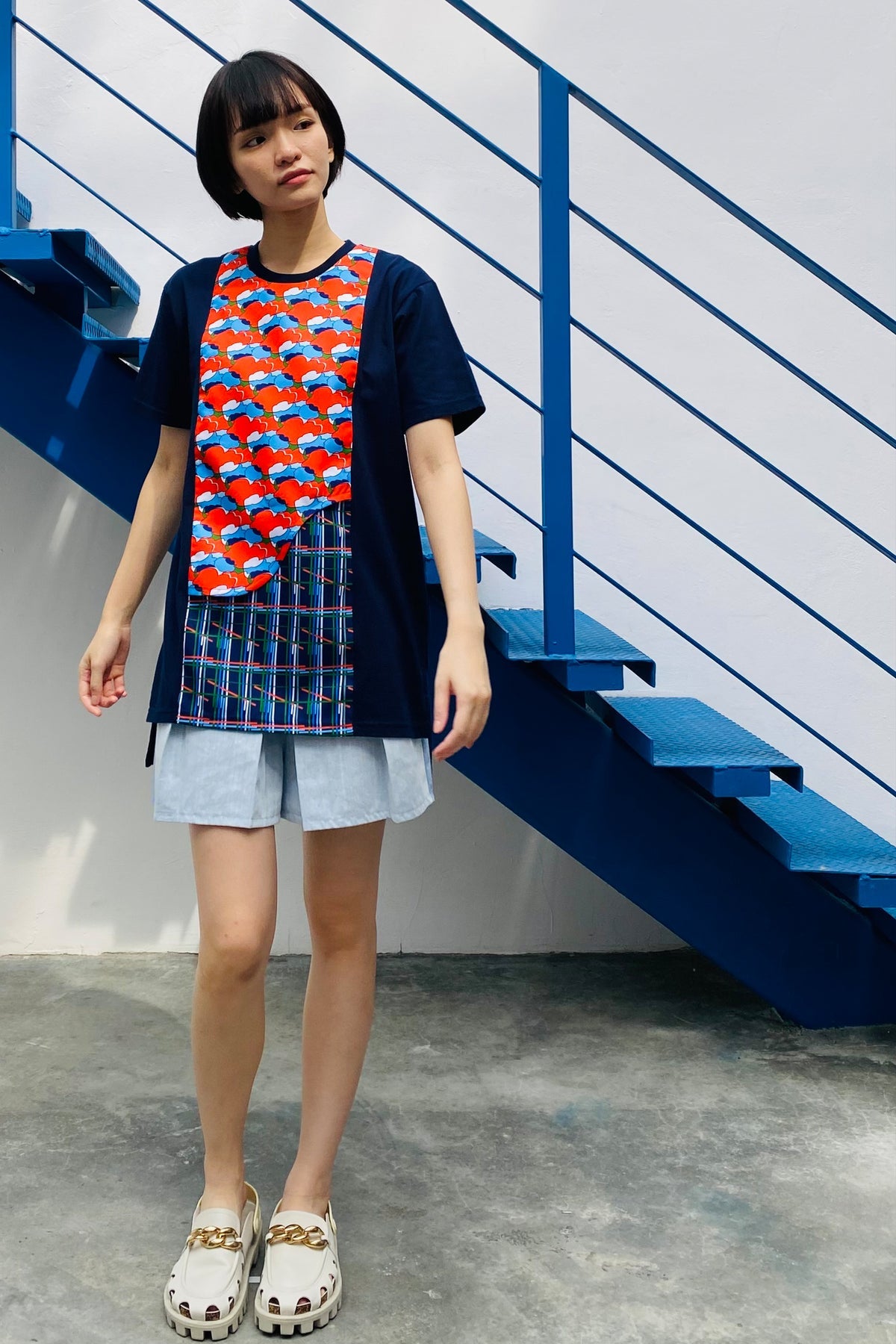 S07 UNISEX TEE || ORANGE TOMATO - BEV C multi label store
