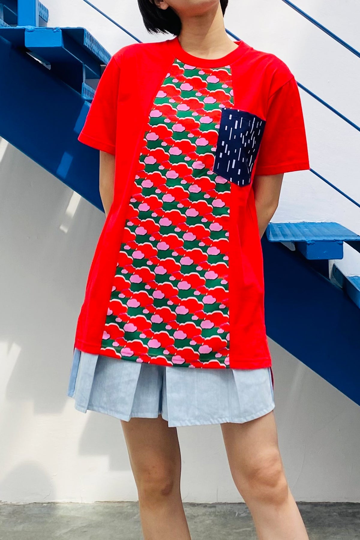 S07 UNISEX TEE || RED BROCCOLI - BEV C multi label store