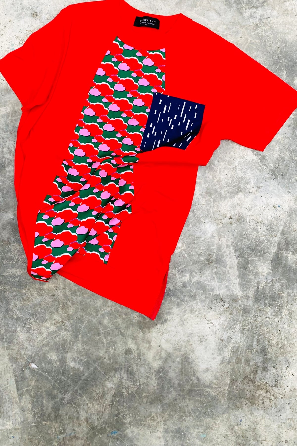 S07 UNISEX TEE || RED BROCCOLI - BEV C multi label store