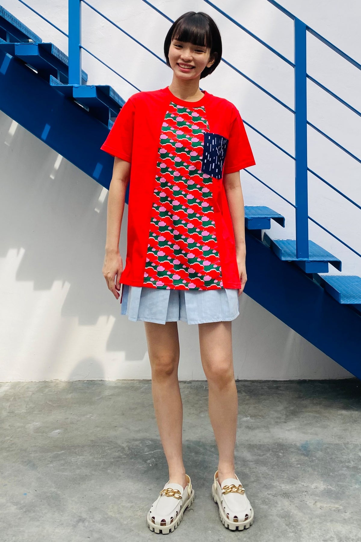 S07 UNISEX TEE || RED BROCCOLI - BEV C multi label store