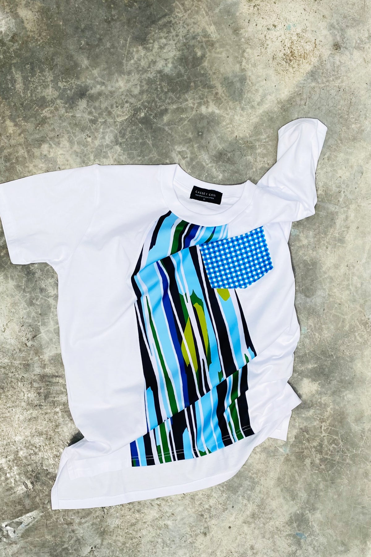 S07 UNISEX TEE || SKYBLUE LEEK - BEV C multi label store