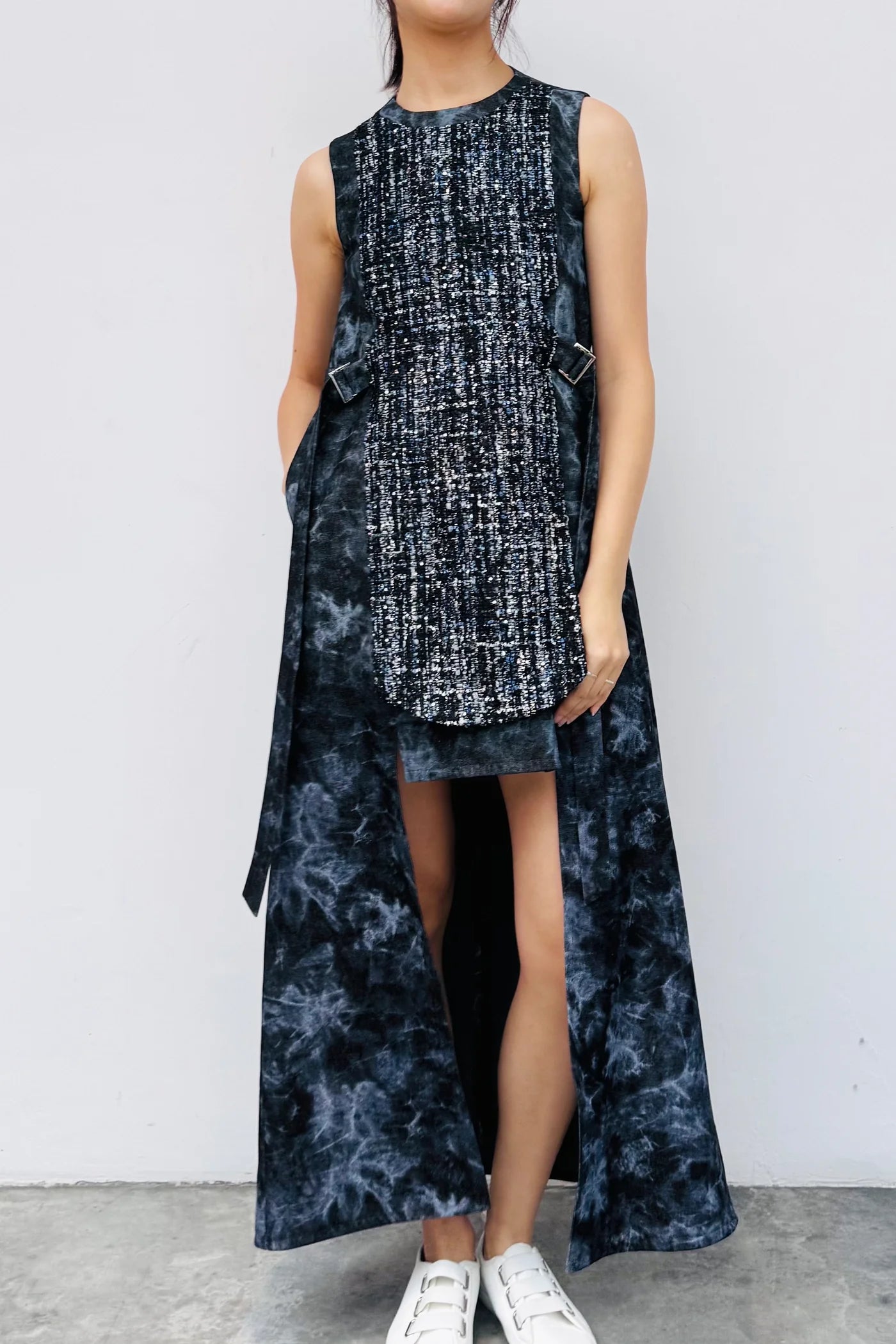 S20 DD04B || WHISPER MAXI DRESS - BEV C multi label store