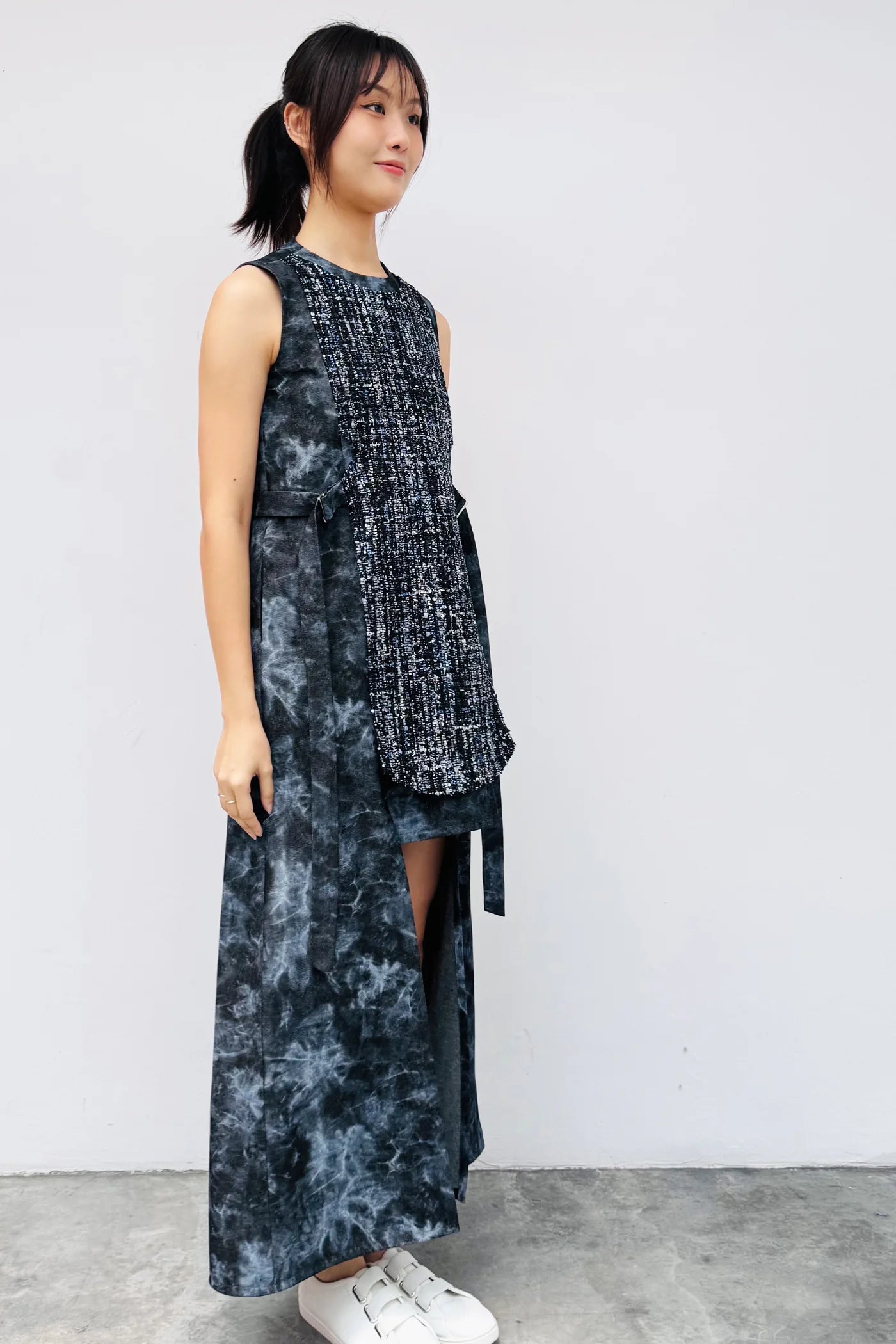 S20 DD04B || WHISPER MAXI DRESS - BEV C multi label store