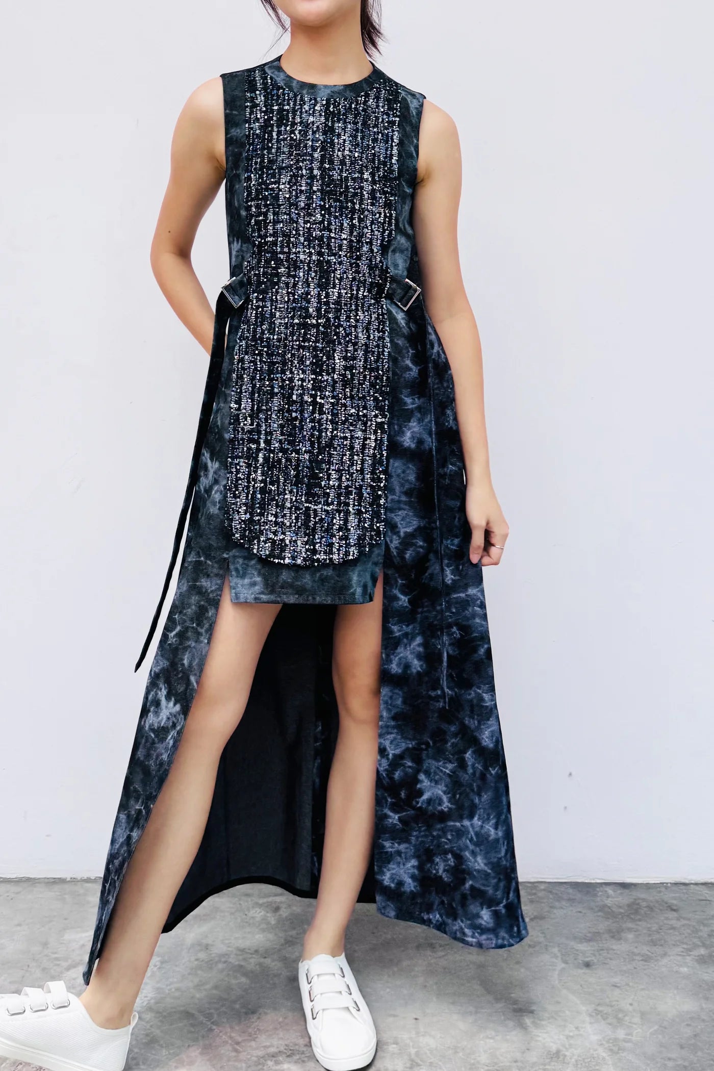 S20 DD04B || WHISPER MAXI DRESS - BEV C multi label store